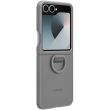 Захисний чохол Silicone Case (FF) для Samsung Galaxy Flip 6 (EF-PF741TJEGUA) - Gray (357531J)