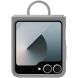 Захисний чохол Silicone Case (FF) для Samsung Galaxy Flip 6 (EF-PF741TJEGUA) - Gray (357531J). Фото 4 з 6