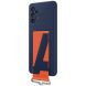 Захисний чохол Silicone Cover with Strap для Samsung Galaxy A73 (A736) EF-GA736TNEGRU - Navy (293985N). Фото 3 з 6