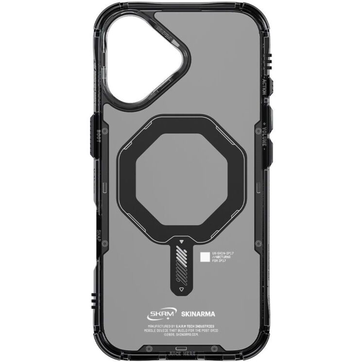 Защитный чехол SKINARMA SAIDO Mag-Charge для Apple iPhone 17 - Black: фото 4 из 5
