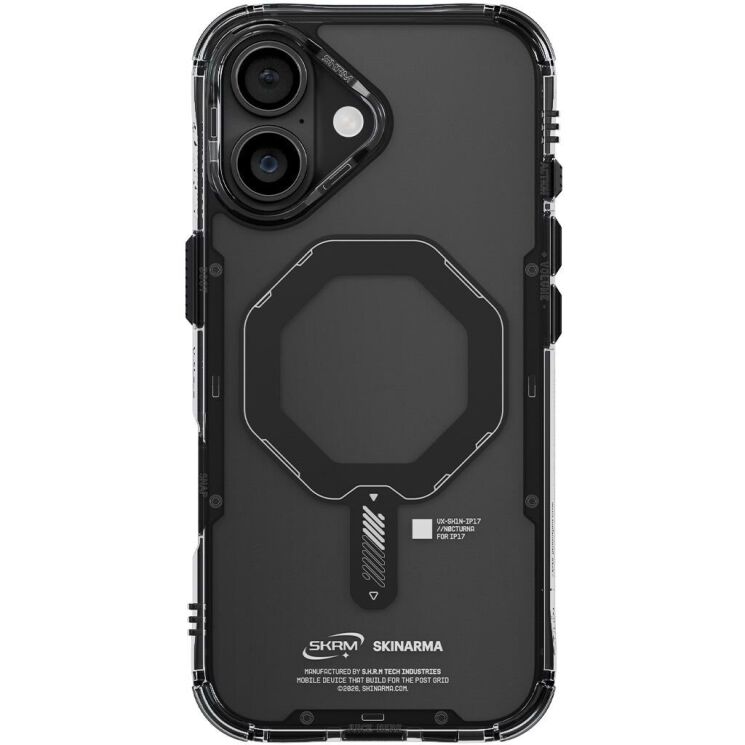 Защитный чехол SKINARMA SAIDO Mag-Charge для Apple iPhone 17 - Black: фото 1 из 5