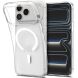 Защитный чехол Spigen Liquid Crystal (MagFit) для iPhone 18 Pro (ACS12180) - Clear / White (440101CW). Фото 1 из 11