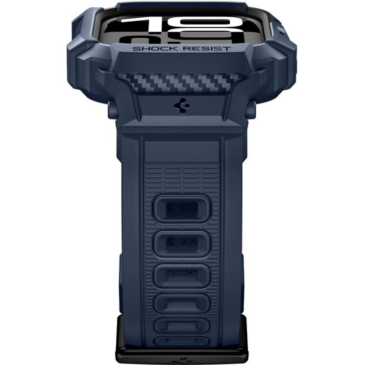 Захисний чохол Spigen Rugged Armor Pro 2 для Apple Watch 10 / 11 42 mm (ACS10495) - Navy Blue: фото 7 з 16