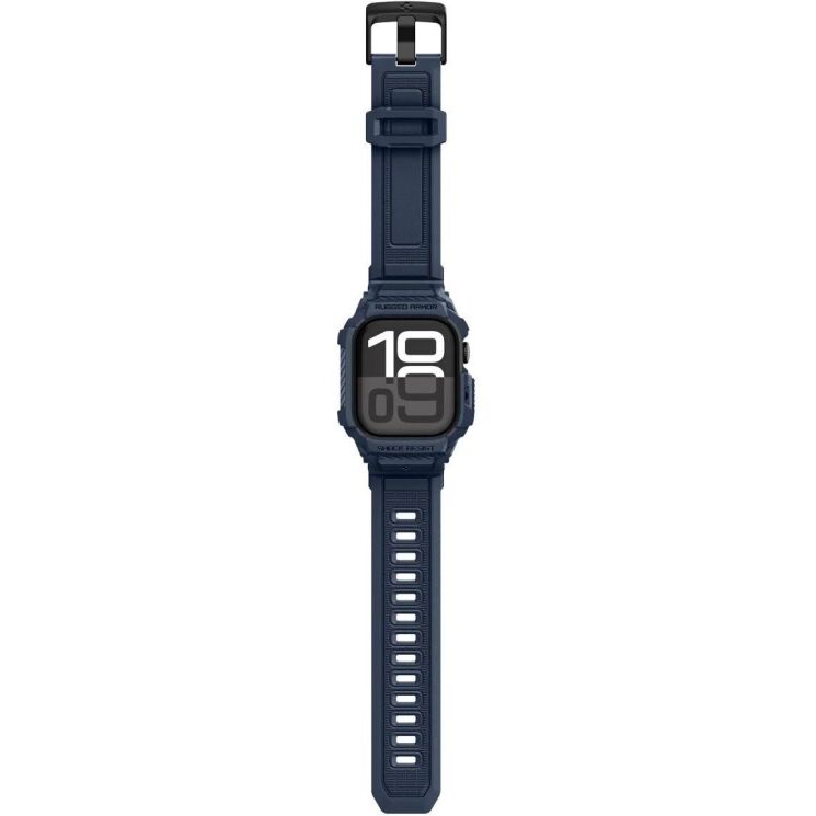Захисний чохол Spigen Rugged Armor Pro 2 для Apple Watch 10 / 11 42 mm (ACS10495) - Navy Blue: фото 10 з 16