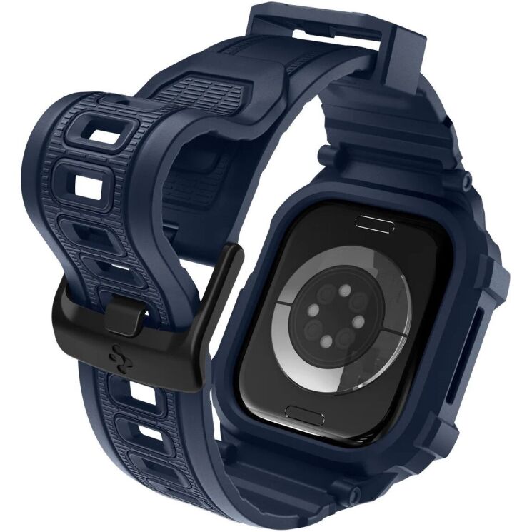 Захисний чохол Spigen Rugged Armor Pro 2 для Apple Watch 10 / 11 42 mm (ACS10495) - Navy Blue: фото 5 з 16