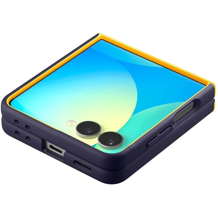 Защитный чехол Spigen (SGP) Nano Pop MagFit (FF) для Samsung Galaxy Flip 7 (ACS09563) - Blueberry Navy: фото 8 из 22