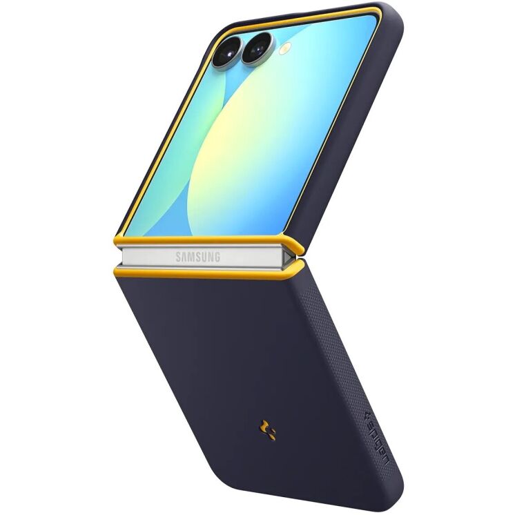 Защитный чехол Spigen (SGP) Nano Pop MagFit (FF) для Samsung Galaxy Flip 7 (ACS09563) - Blueberry Navy: фото 2 из 22