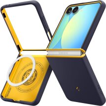 Защитный чехол Spigen (SGP) Nano Pop MagFit (FF) для Samsung Galaxy Flip 7 (ACS09563) - Blueberry Navy: фото 1 из 22