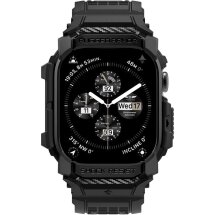 Защитный чехол Spigen (SGP) Rugged Armor Pro (FW) для Apple Watch 10 46 mm (ACS08604) - Matte Black: фото 1 из 14