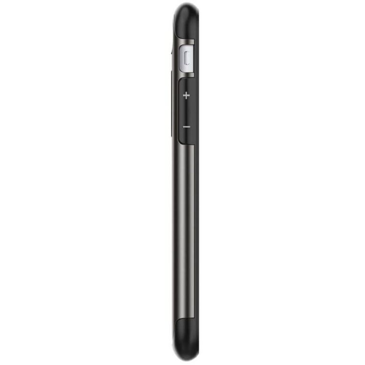 Защитный чехол Spigen (SGP) Slim Armor (V2) для Apple iPhone SE 2 (2020) / iPhone 8 / iPhone 7 (042CS20301) - Gunmetal: фото 8 из 15