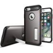 Защитный чехол Spigen (SGP) Slim Armor (V2) для Apple iPhone SE 2 (2020) / iPhone 8 / iPhone 7 (042CS20301) - Gunmetal (320817H)