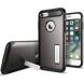 Защитный чехол Spigen (SGP) Slim Armor (V2) для Apple iPhone SE 2 (2020) / iPhone 8 / iPhone 7 (042CS20301) - Gunmetal (320817H). Фото 1 из 15