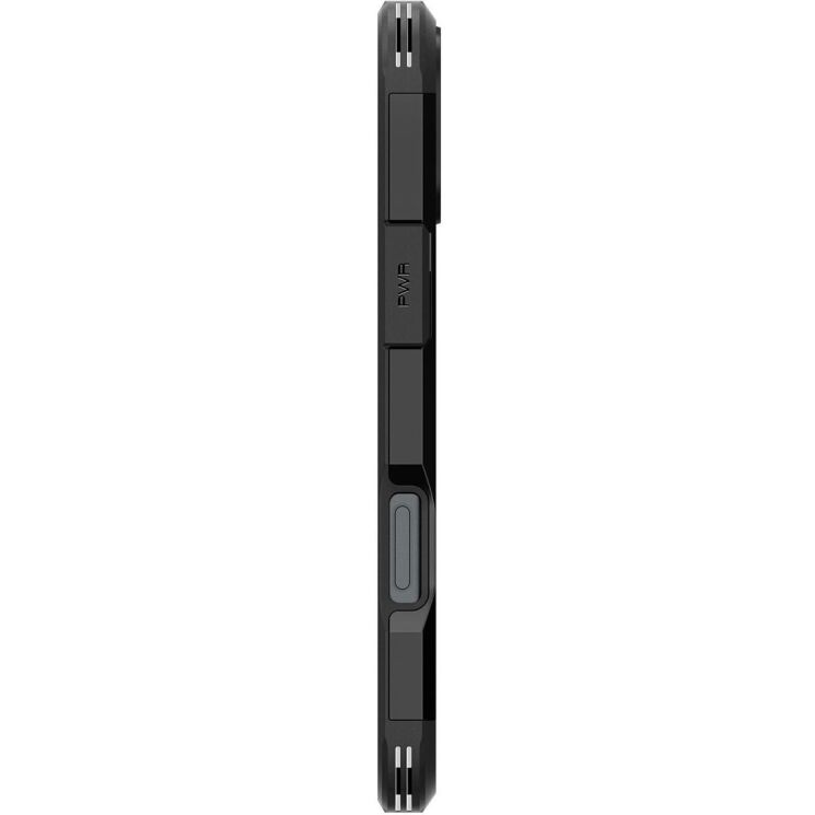 Защитный чехол Spigen (SGP) Tough Armor (MagFit) для Apple iPhone 16 Plus - Black: фото 9 из 16