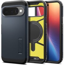 Захисний чохол Spigen (SGP) Tough Armor (MagFit) для Google Pixel 10 / 10 Pro (ACS09706) - Metal Slate: фото 1 з 17