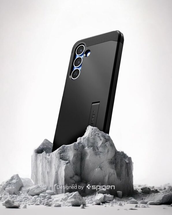 Защитный чехол Spigen (SGP) Tough Armor (MagFit) для Samsung Galaxy S25 (S931) ACS09009 - Gunmetal: фото 13 из 17