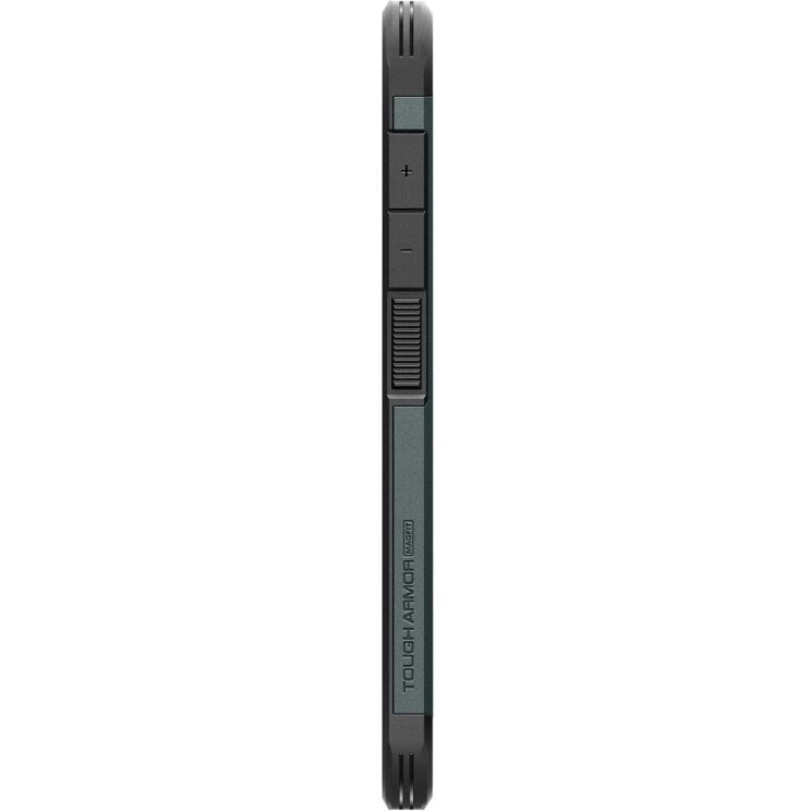 Защитный чехол Spigen (SGP) Tough Armor (MagFit) для Samsung Galaxy S25 (S931) ACS09010 - Abyss Green: фото 10 из 17