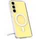 Захисний чохол Spigen (SGP) Ultra Hybrid Metal Ring (MagFit) для Samsung Galaxy S24 FE (S721) - White (367589W). Фото 5 з 16