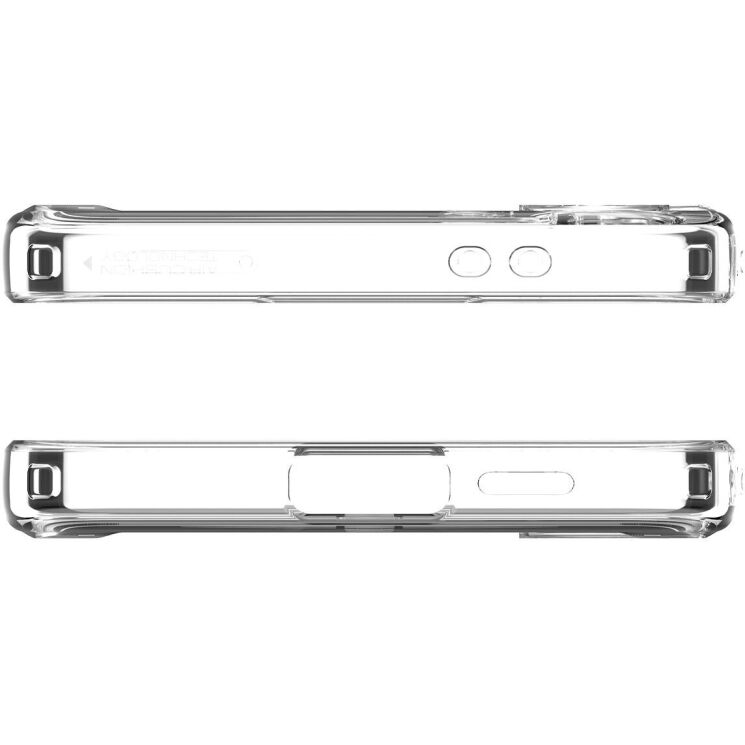 Захисний чохол Spigen (SGP) Ultra Hybrid Metal Ring (MagFit) для Samsung Galaxy S24 FE (S721) - White: фото 10 з 16
