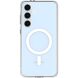 Захисний чохол Spigen (SGP) Ultra Hybrid Metal Ring (MagFit) для Samsung Galaxy S24 FE (S721) - White (367589W). Фото 2 з 16