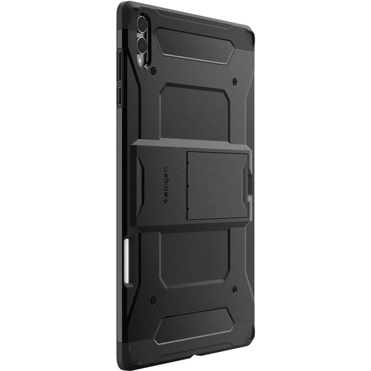 Захисний чохол Spigen Tough Armor Pro для Samsung Galaxy Tab S11 Ultra (X930/X936) ACS10218 - Black: фото 5 з 16