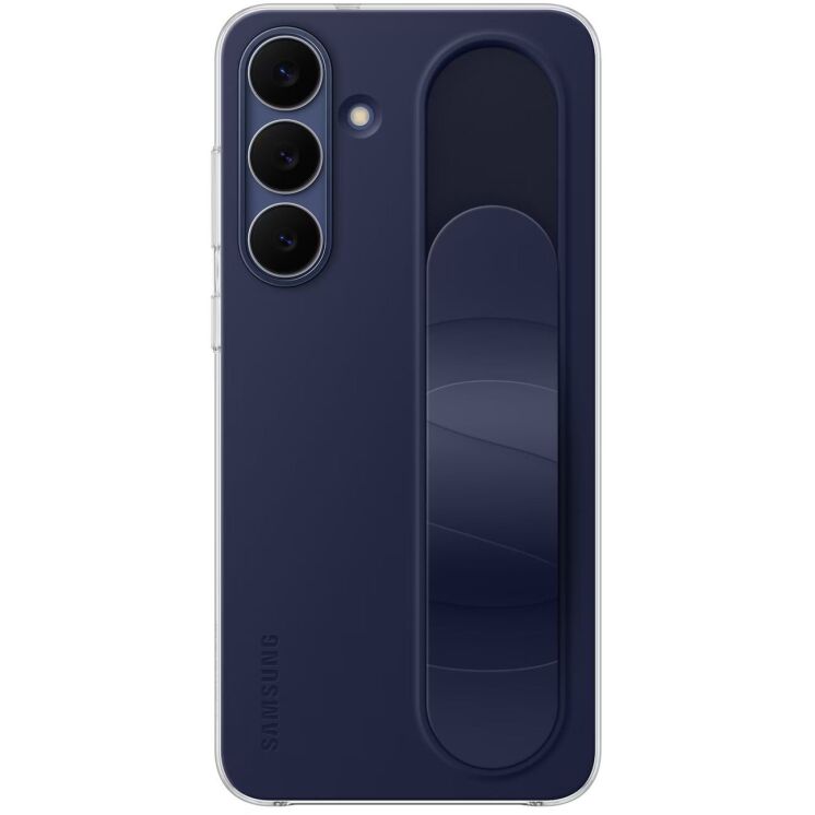 Защитный чехол Standing Grip Case для Samsung Galaxy S25 FE (S731) EF-GS731CNEGWW - Dark Blue: фото 2 из 5