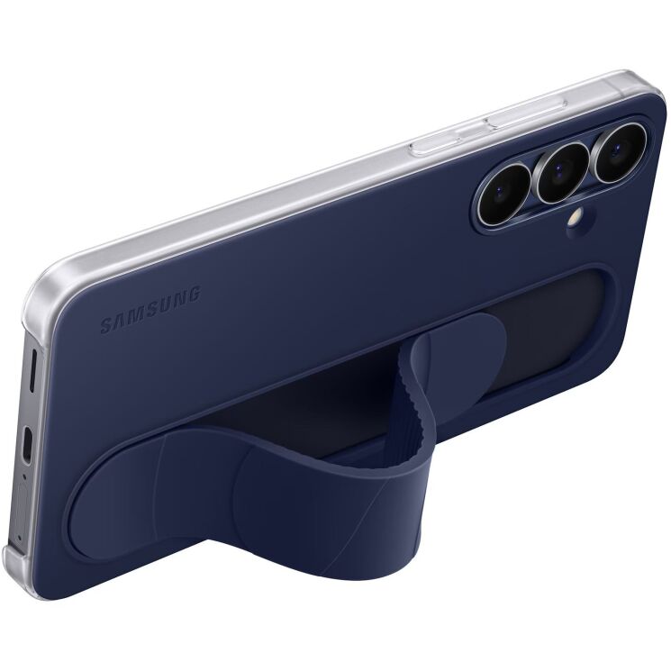 Защитный чехол Standing Grip Case для Samsung Galaxy S25 FE (S731) EF-GS731CNEGWW - Dark Blue: фото 3 из 5