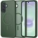 Защитный чехол Tech-Protect Magmat MagSafe для Samsung Galaxy A37 (A376) / A36 (A366) / A56 (A566) - Matte Green (380119G). Фото 1 из 7