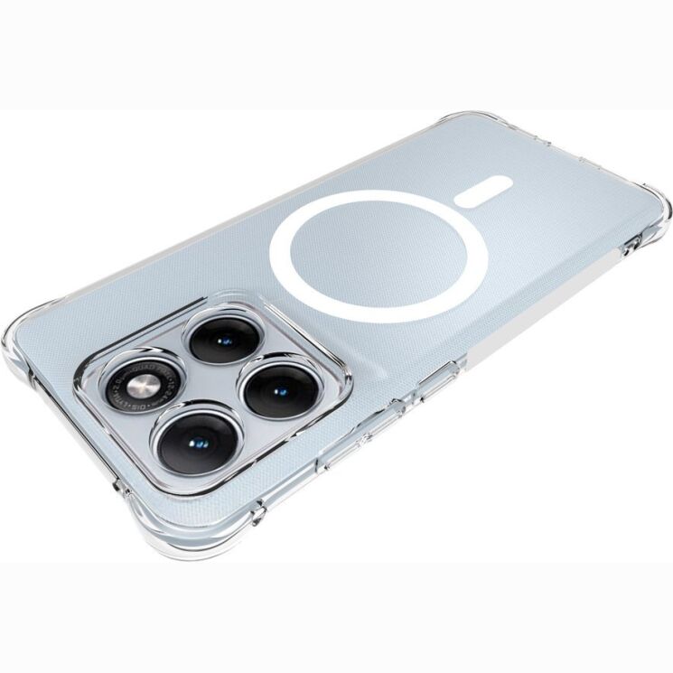 Захисний чохол UniCase AirBag MagSafe для Motorola Edge 70 Fusion - Transparent: фото 2 з 5
