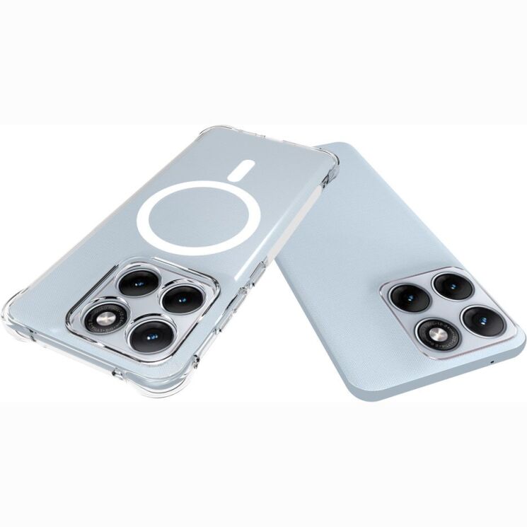 Захисний чохол UniCase AirBag MagSafe для Motorola Edge 70 Fusion - Transparent: фото 4 з 5