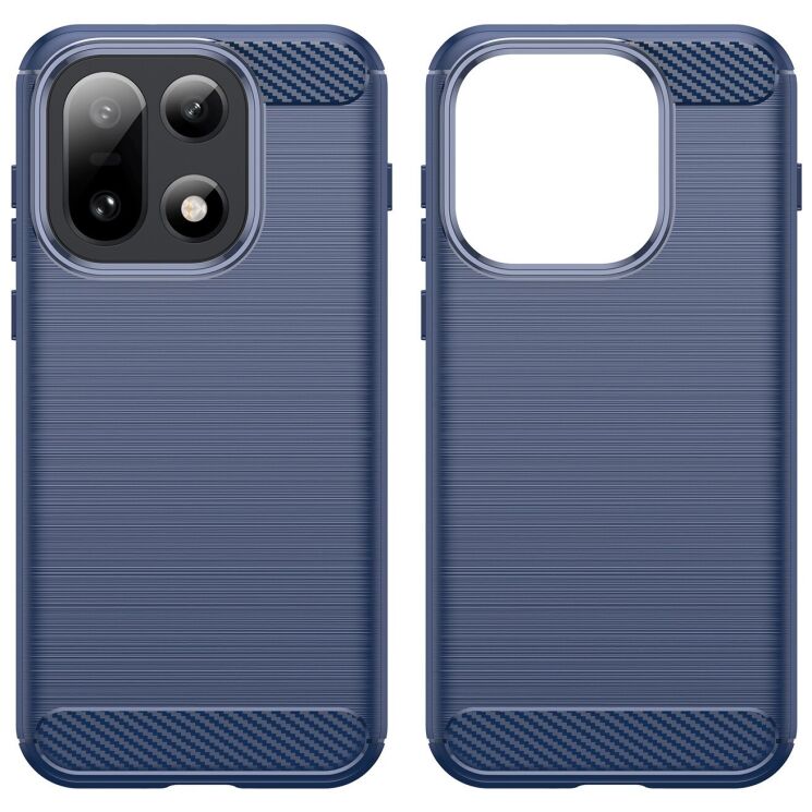 Защитный чехол UniCase Carbon для OnePlus 15 - Blue: фото 2 из 13