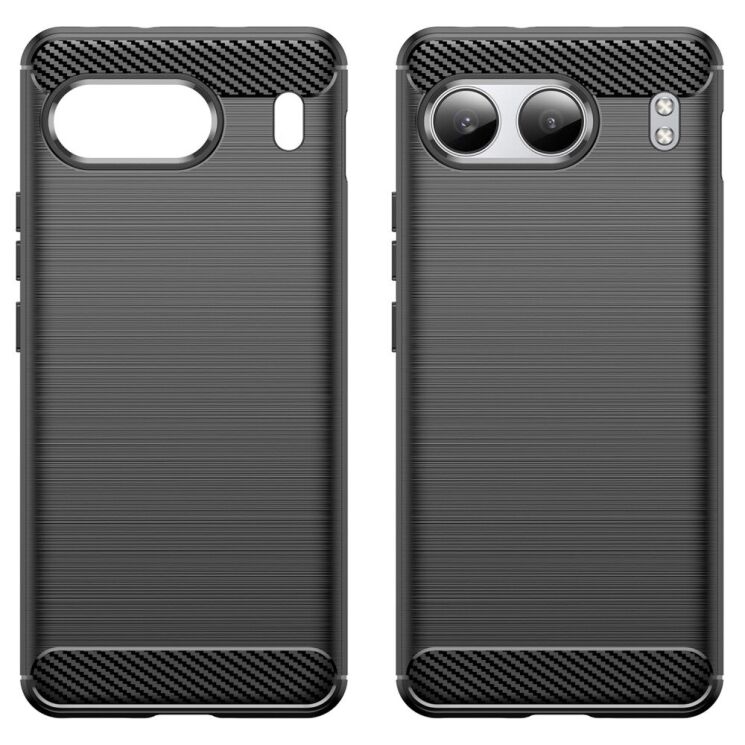 Защитный чехол UniCase Carbon для OnePlus Nord 4 - Black: фото 2 из 8