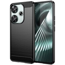 Защитный чехол UniCase Carbon для Xiaomi Poco F6 - Black: фото 1 из 11
