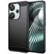 Защитный чехол UniCase Carbon для Xiaomi Poco F6 - Black (355007B). Фото 1 из 11