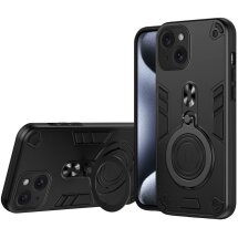 Защитный чехол UniCase Cosmic Armor для Apple iPhone 15 - Black: фото 1 из 8