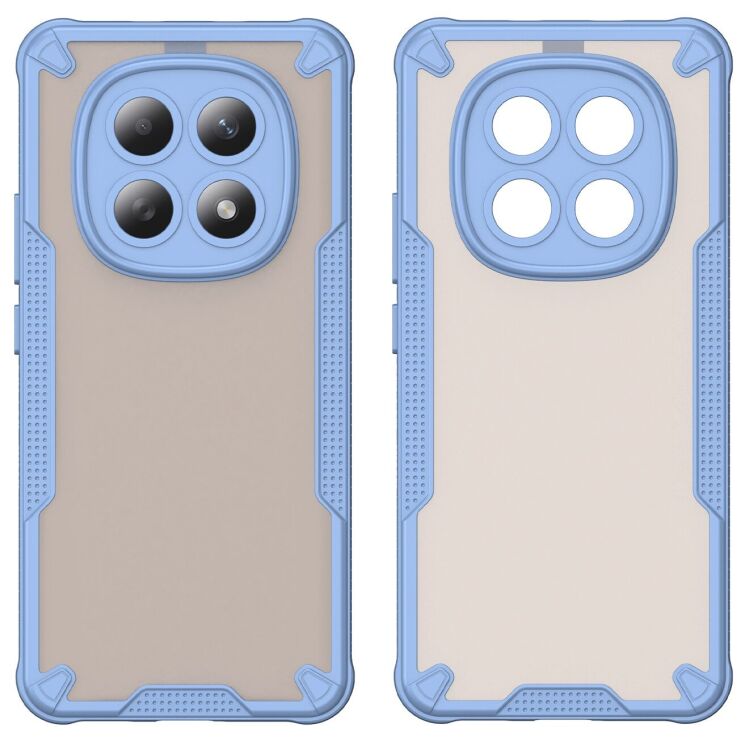 Защитный чехол UniCase Falcon Frame для Xiaomi Redmi Note 15 (4G/5G) / Poco M8 - Blue: фото 2 из 9