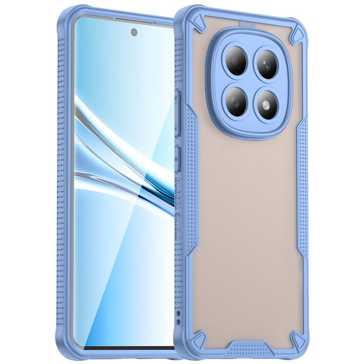 Защитный чехол UniCase Falcon Frame для Xiaomi Redmi Note 15 (4G/5G) / Poco M8 - Blue: фото 1 из 9