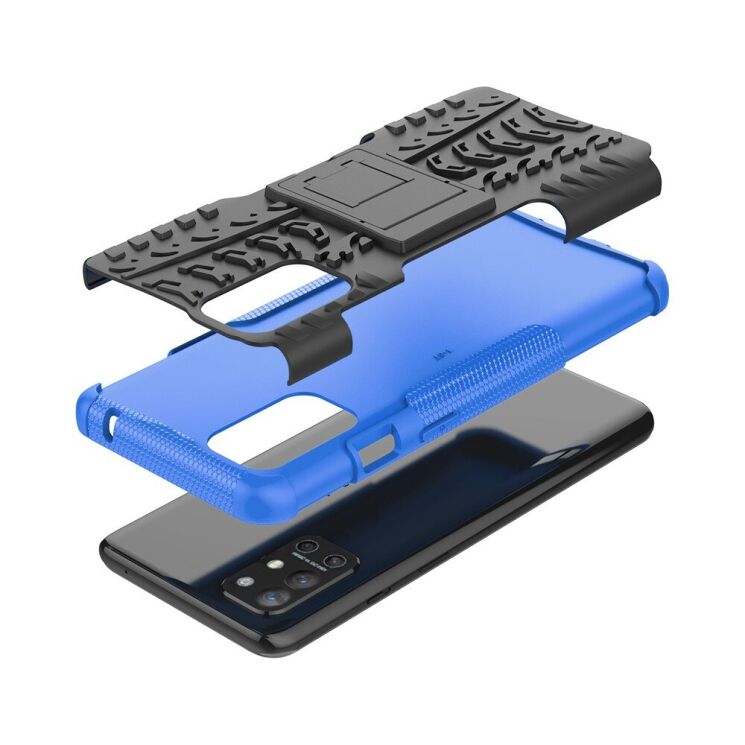 Защитный чехол UniCase Hybrid X для OnePlus 9R / OnePlus 8T - Blue: фото 9 из 9