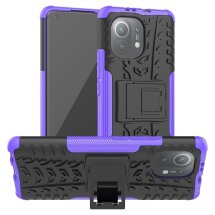 Защитный чехол UniCase Hybrid X для Xiaomi Mi 11 - Purple: фото 1 из 11
