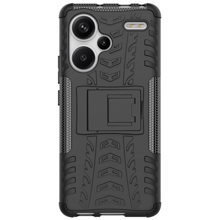 Захисний чохол UniCase Hybrid X для Xiaomi Redmi Note 13 Pro+ - Black: фото 4 з 15