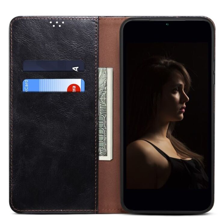 Защитный чехол UniCase Leather Wallet для Google Pixel 9 / 9 Pro - Black: фото 2 из 7