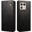 Защитный чехол UniCase Leather Wallet для Motorola Edge 50 Ultra - Black (354022B)