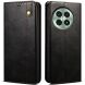 Защитный чехол UniCase Leather Wallet для OnePlus 13 - Black (373005B). Фото 1 из 7