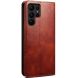 Защитный чехол UniCase Leather Wallet для Samsung Galaxy S23 Ultra (S918) - Brown (321078Z). Фото 8 из 9