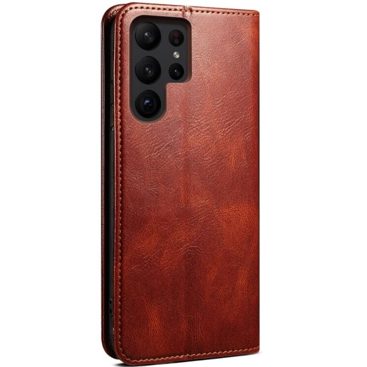 Защитный чехол UniCase Leather Wallet для Samsung Galaxy S23 Ultra (S918) - Brown: фото 8 из 9