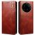 Защитный чехол UniCase Leather Wallet для Xiaomi 15 Ultra - Brown: фото 1 из 7