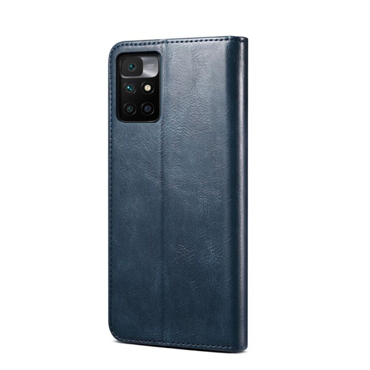 Защитный чехол UniCase Leather Wallet для Xiaomi Redmi 10 / 10 (2022) / 10 Prime - Blue: фото 5 из 13