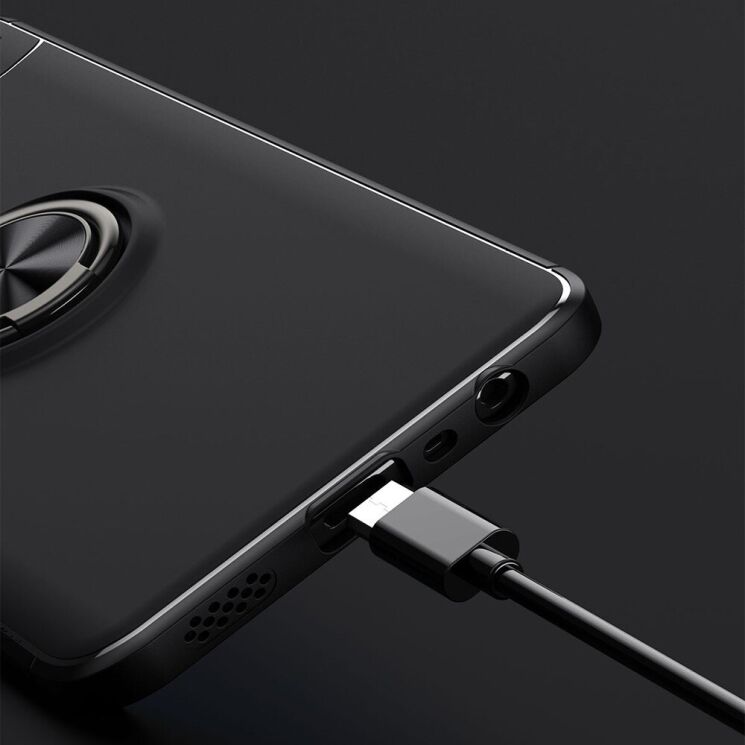 Защитный чехол UniCase Magnetic Ring для OPPO A74 - Red: фото 14 из 15