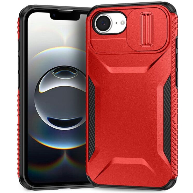 Защитный чехол UniCase Shuttle Guard для Apple iPhone 16e - Red: фото 2 из 7