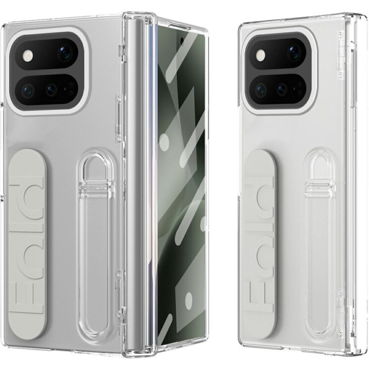 Защитный чехол UniCase Wrist Stand (FF) для Google Pixel 11 Pro Fold - Transparent: фото 1 из 7