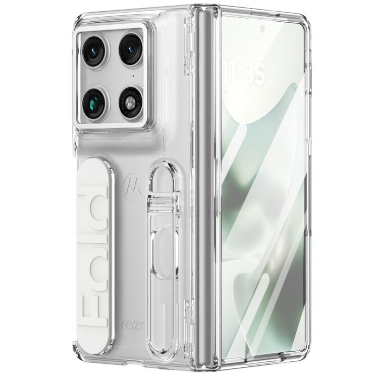 Защитный чехол UniCase Wrist Stand (FF) для Motorola Razr Fold - Transparent: фото 1 из 15